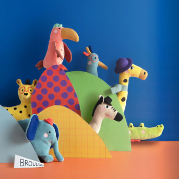 Zvečka zebra Les Toupitis