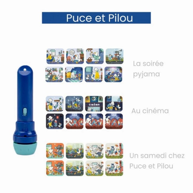 Mini Projektor - Puce & Pilou Mini Projektor - Puce & Pilou