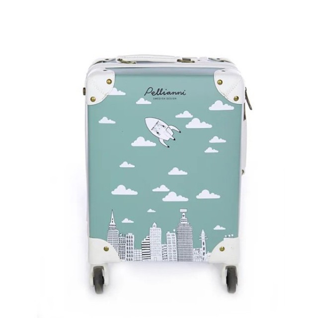 Kofer - City Aqua,  40 X 30 X 17 Cm