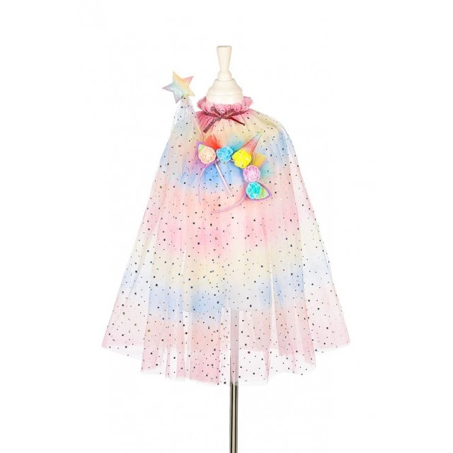 Kostim Za Decu - Ogrtač Jednorog Sa Tijarom I Čarobnim Štapićem