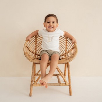 Majica kratak rukav bela - Little Goose