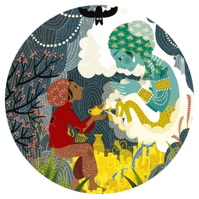 Kartonska Slagalica - Aladin