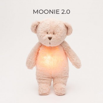 Moonie 2.0 Organic - Meda Rose sa lampicom i umirujućim zvucima