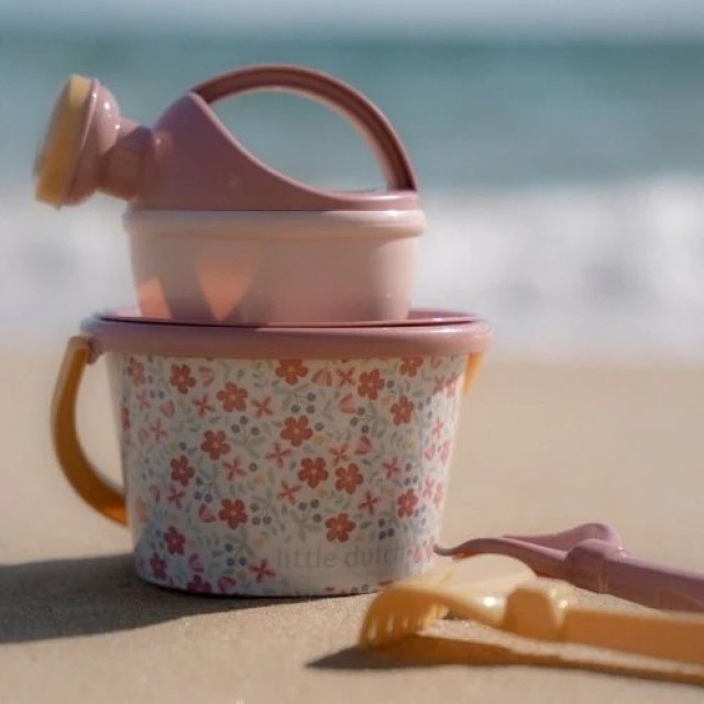 Set za plažu - Pink Flowers