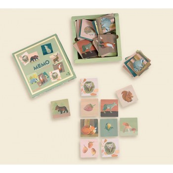 Igra memorije - Šumski prijatelji