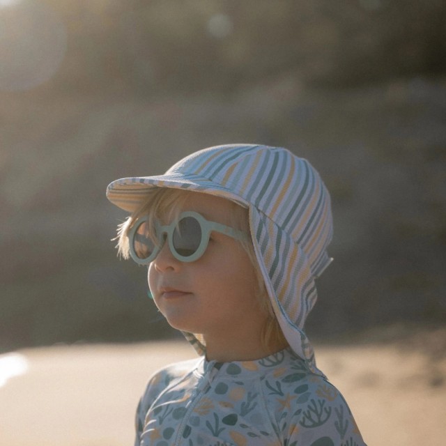 Kapa za sunce - Seashells, stripes