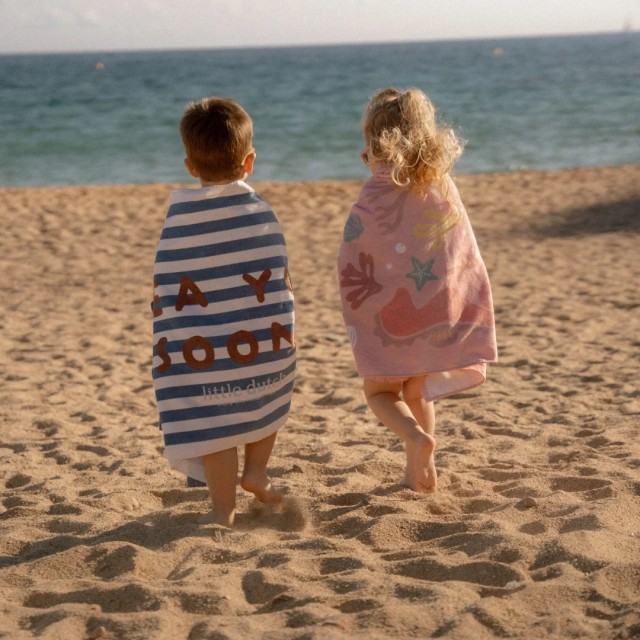 Little Dutch peškir za plažu - Sea Life, 60 x 120cm