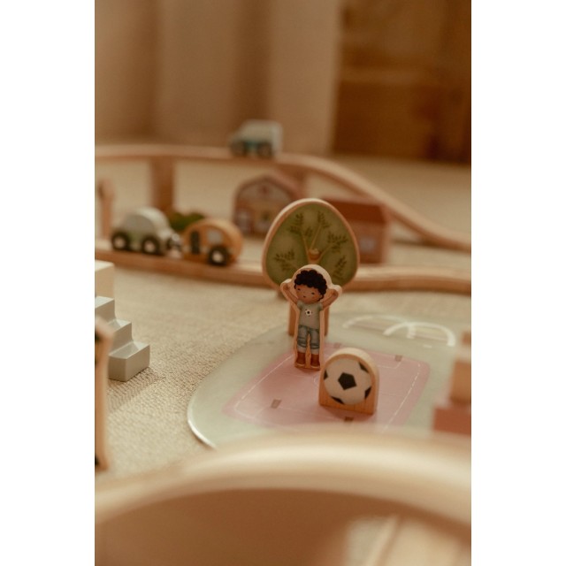 Drveni železnički set XL