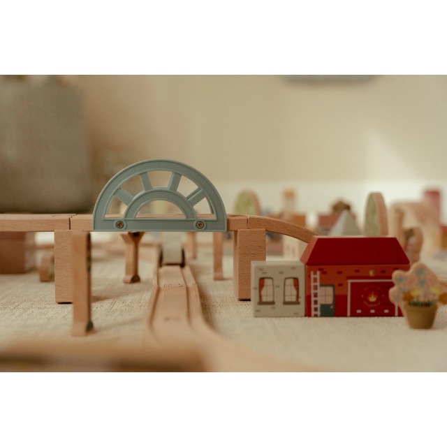 Drveni železnički set XL