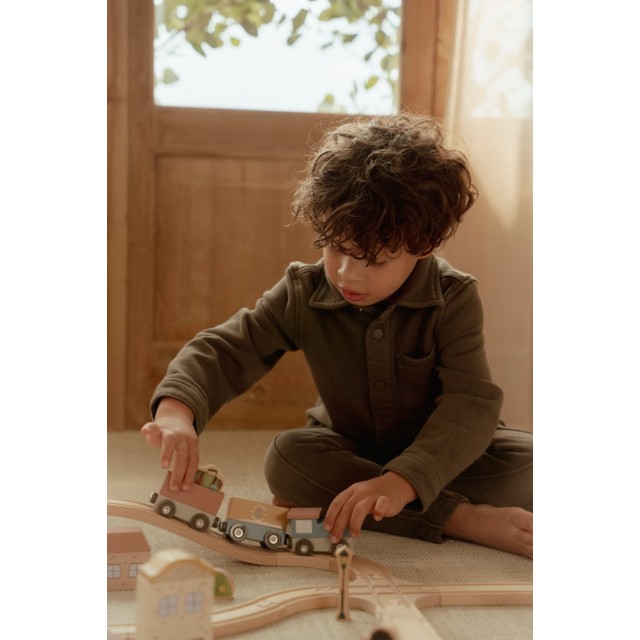 Drveni železnički set XL