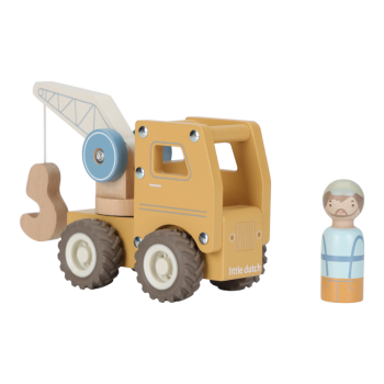 Drveno građevinsko vozilo – Dizalica