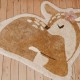 Tepih - Srna, 103X110 Cm Tepih - Srna, 103X110 Cm