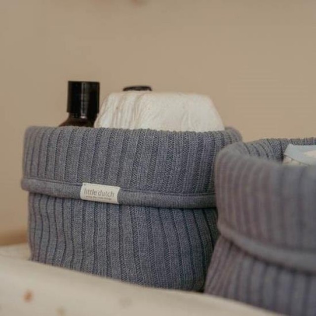 Korpa Za Skladištenje - Pure Denim Blue, 25X15X15Cm