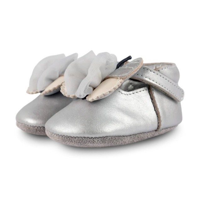 Cipele Amdy Shoes - Srebrno-Siva Metalik Koža