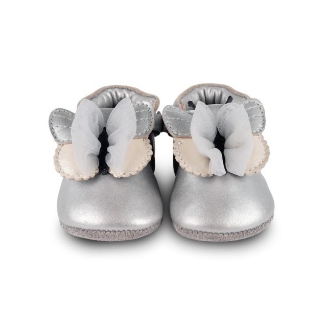 Cipele Amdy Shoes - Srebrno-Siva Metalik Koža