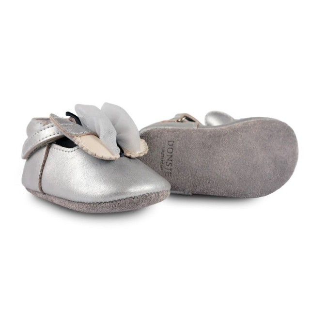 Cipele Amdy Shoes - Srebrno-Siva Metalik Koža