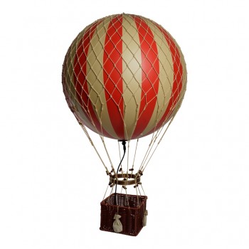 LED lampa Jules Verne balon – Crveni