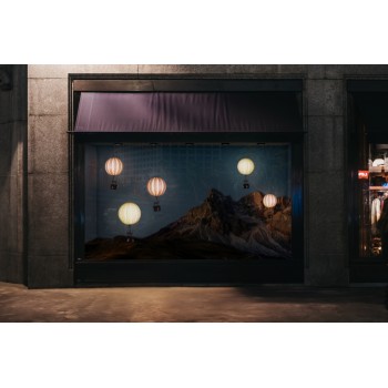 LED lampa Travels Light LED - Plavi sa zvezdama