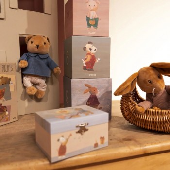 Kocke za slaganje – šumski drugari