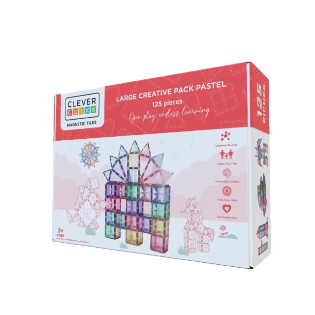 Geometrijski oblici – Pastel, 125 delova Geometrijski oblici – Pastel, 125 delova