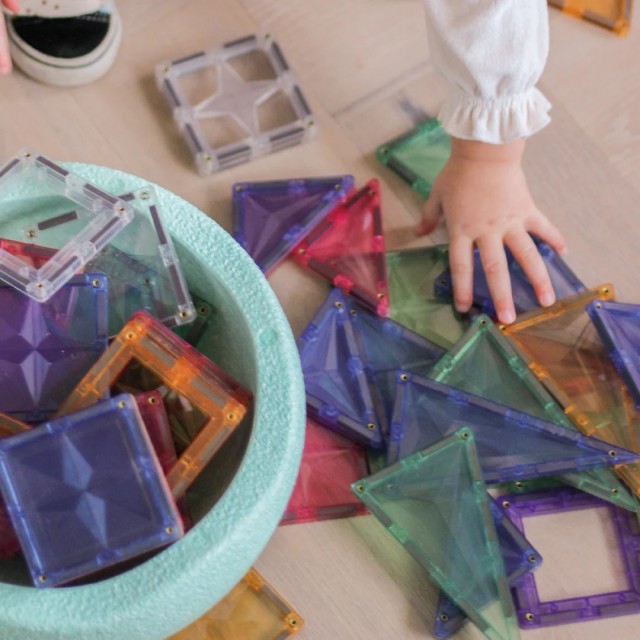 Geometrijski oblici – Pastel, 125 delova Geometrijski oblici – Pastel, 125 delova