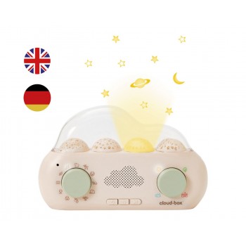 Projektor, zvučnik i noćno svetlo - Moja prva kutija snova EN/DE