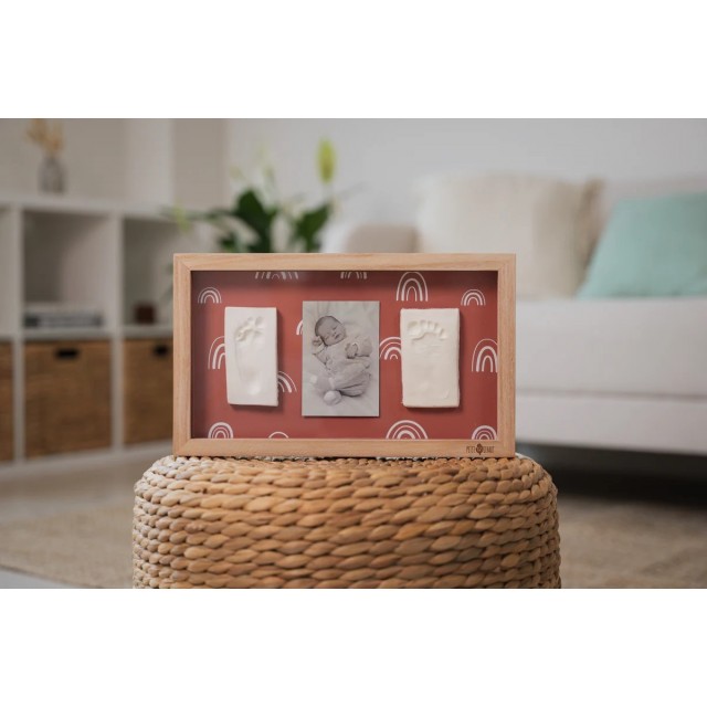 Drveni Ram Sa Dva Otiska, Terakota