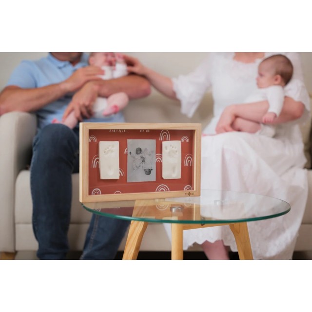 Drveni Ram Sa Dva Otiska, Terakota