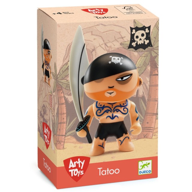 Djeco Arty Toys Pirati - Tatoo