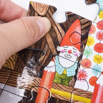 Kartonska slagalica - Kućica na drvetu