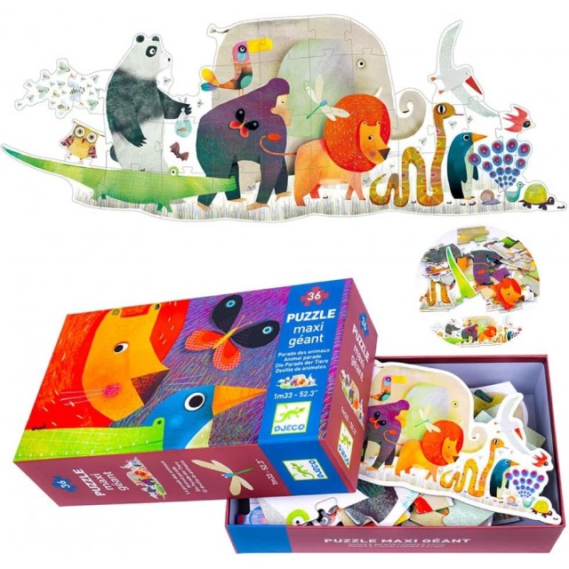 Kartonsla Slagalica - Parada Životinja