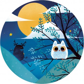 Kartonska slagalica - Vitez i beli vuk