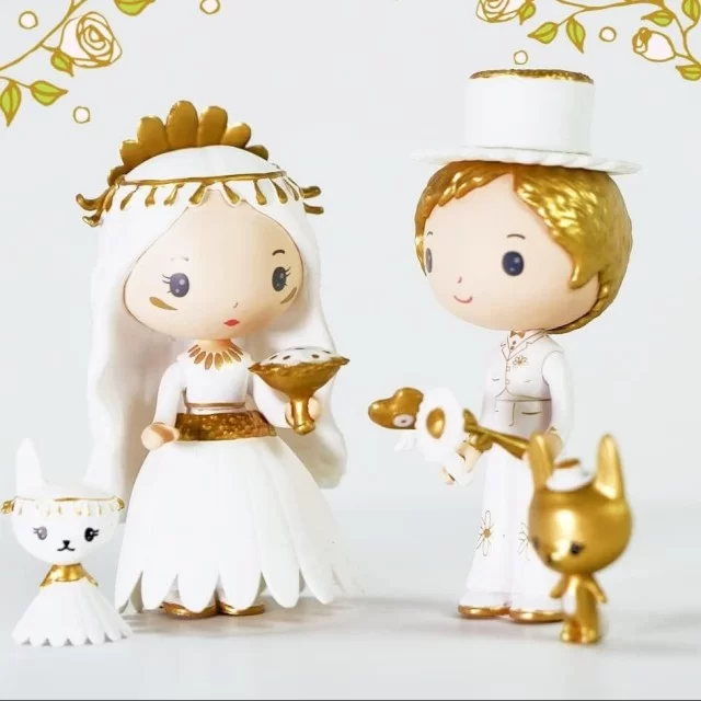 Tinyly Figurines - Marguerite & Leopold main image 1