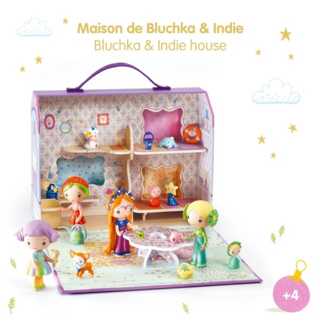 Tinyly Figurine - Kuća Bluchka & Indie