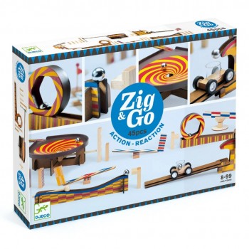 Zig and Go - Konstrukcijski set, 45 delova