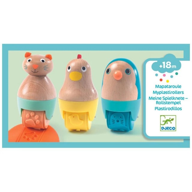 Set Od Tri Pečata Za Igru Sa Plastelinom