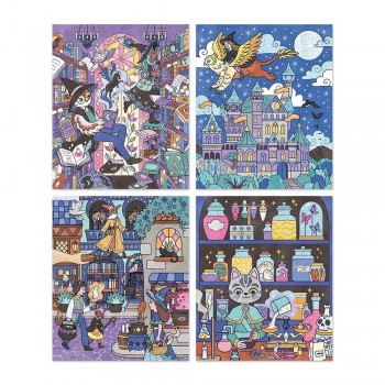 Kreativni set - Set za slikanje, Škola magije