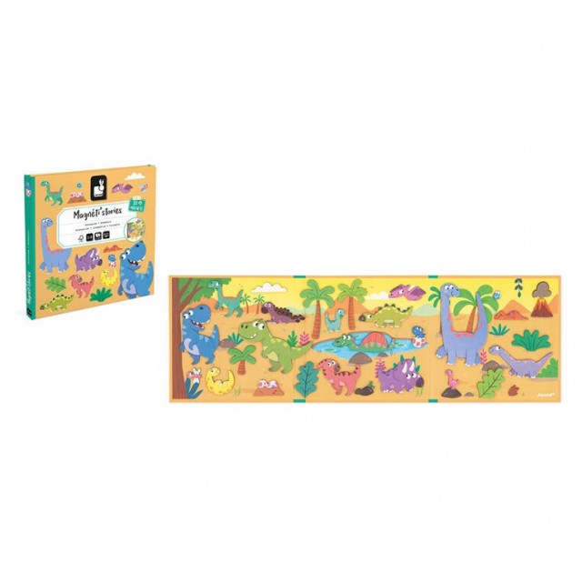 Knjiga Sa Magnetnim Pričama, Magneti Stories - Dinosaurusi Knjiga Sa Magnetnim Pričama, Magneti Stories - Dinosaurusi