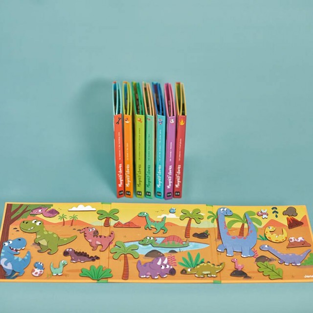 Knjiga Sa Magnetnim Pričama, Magneti Stories - Dinosaurusi Knjiga Sa Magnetnim Pričama, Magneti Stories - Dinosaurusi