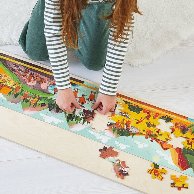 Kartonska Slagalica - Ledeno Doba, 100 Delova