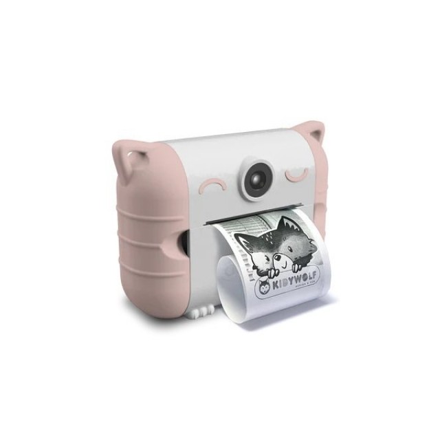 Kidywolf Kidyprint Kamera Sa Štampačem, Pink Kidywolf Kidyprint Kamera Sa Štampačem, Pink