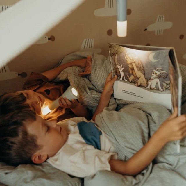 Kidywolf Baterijska Lampa Za Decu - Kidyflashlight 3U1, Flashlight Blue Kidywolf Baterijska Lampa Za Decu - Kidyflashlight 3U1, Flashlight Blue