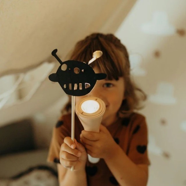 Kidywolf Baterijska Lampa Za Decu - Kidyflashlight 3U1, Flashlight Blue Kidywolf Baterijska Lampa Za Decu - Kidyflashlight 3U1, Flashlight Blue