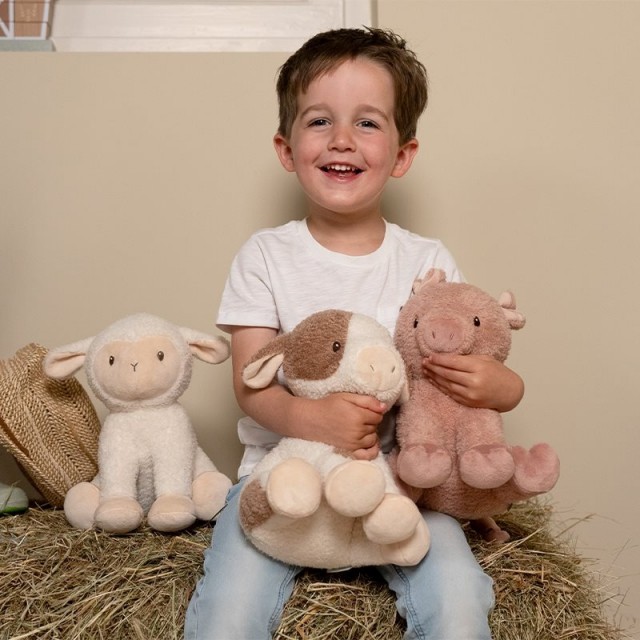 Plišana Kravica, 17Cm - Little Farm