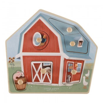 Drvena slagalica - Little Farm 