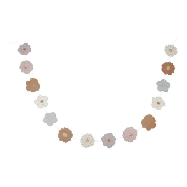 Kartonska Girlanda - Vintage Little Flowers