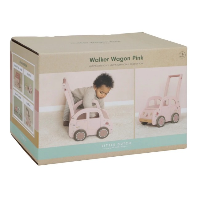 Guralica Za Bebe - Vagon, Pink Guralica Za Bebe - Vagon, Pink