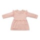 Haljina Dugih Rukava Sa Karnerima - Soft Rose, Little Farm