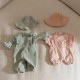 Odeća Za Lutku Bebu, Pink Floral Odeća Za Lutku Bebu, Pink Floral