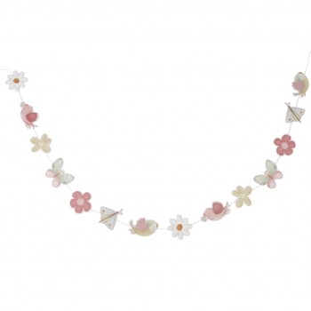 Kartonska girlanda - Flowers & Butterflies Kartonska girlanda - Flowers & Butterflies
